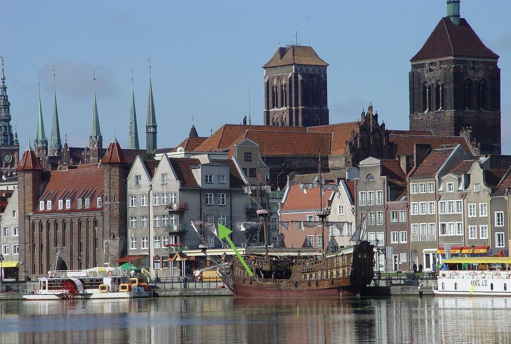 Gdansk Old Town River View Εξωτερικό φωτογραφία